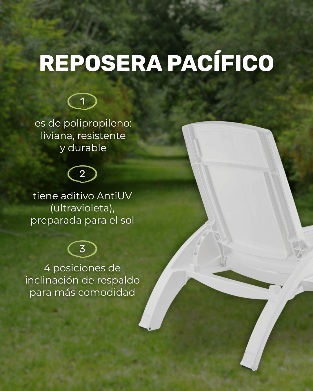Reposera modelo Pacifico - Image 7